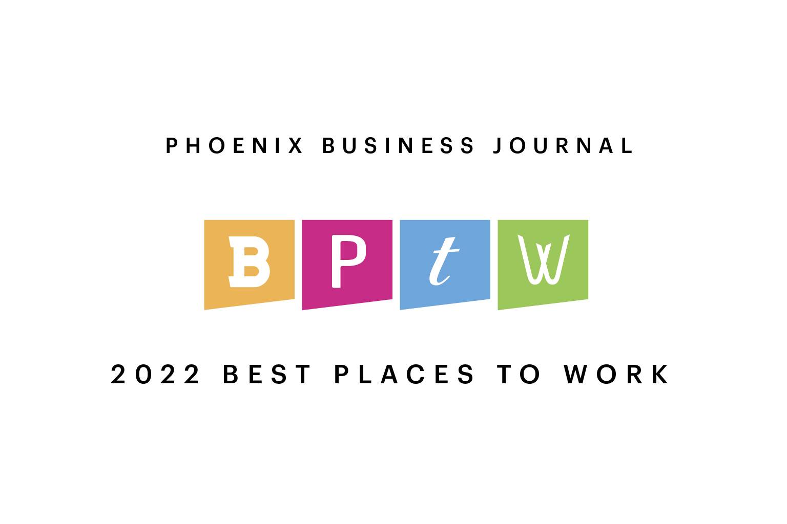 2022 Phoenix Business Journal Best Places to Work