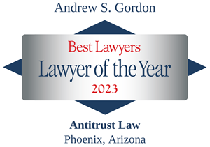 Andy Gordon Lawyer of the Year 2023 Antitrust
